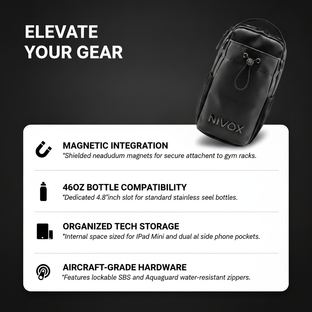MAGNETIC GYM BAG