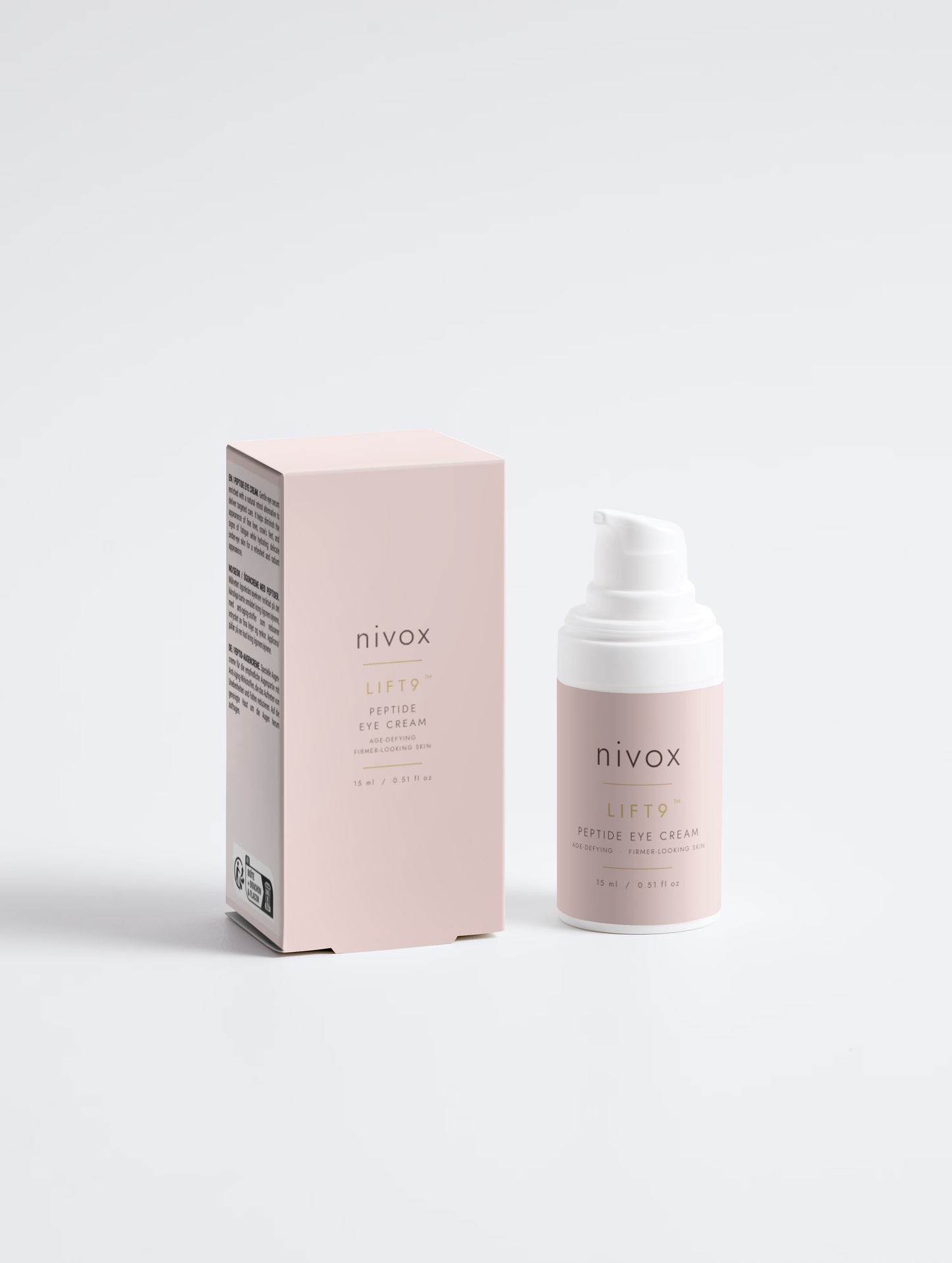 nivox LIFT9™ Peptide Eye Cream