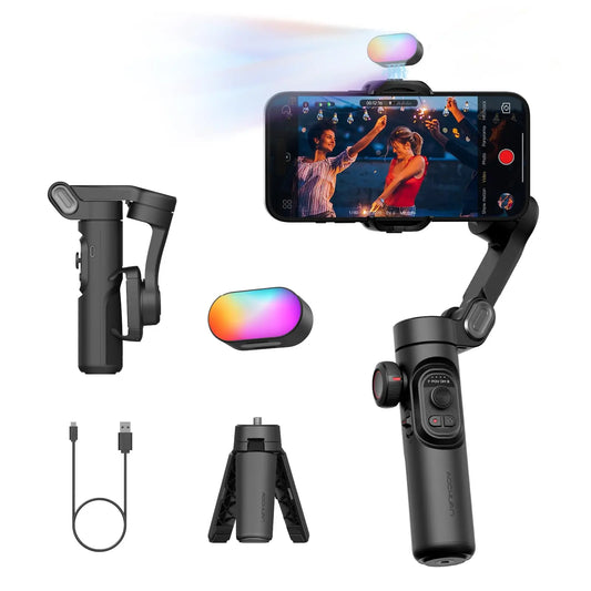 AI Tracking Gimbal Stabilizer for Smartphone