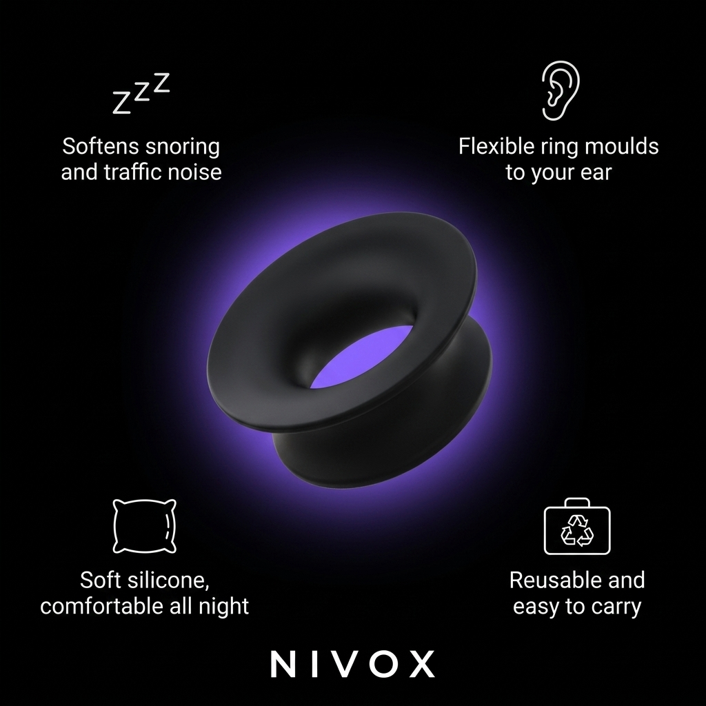 Silicone Sleep Earplugs benefits
