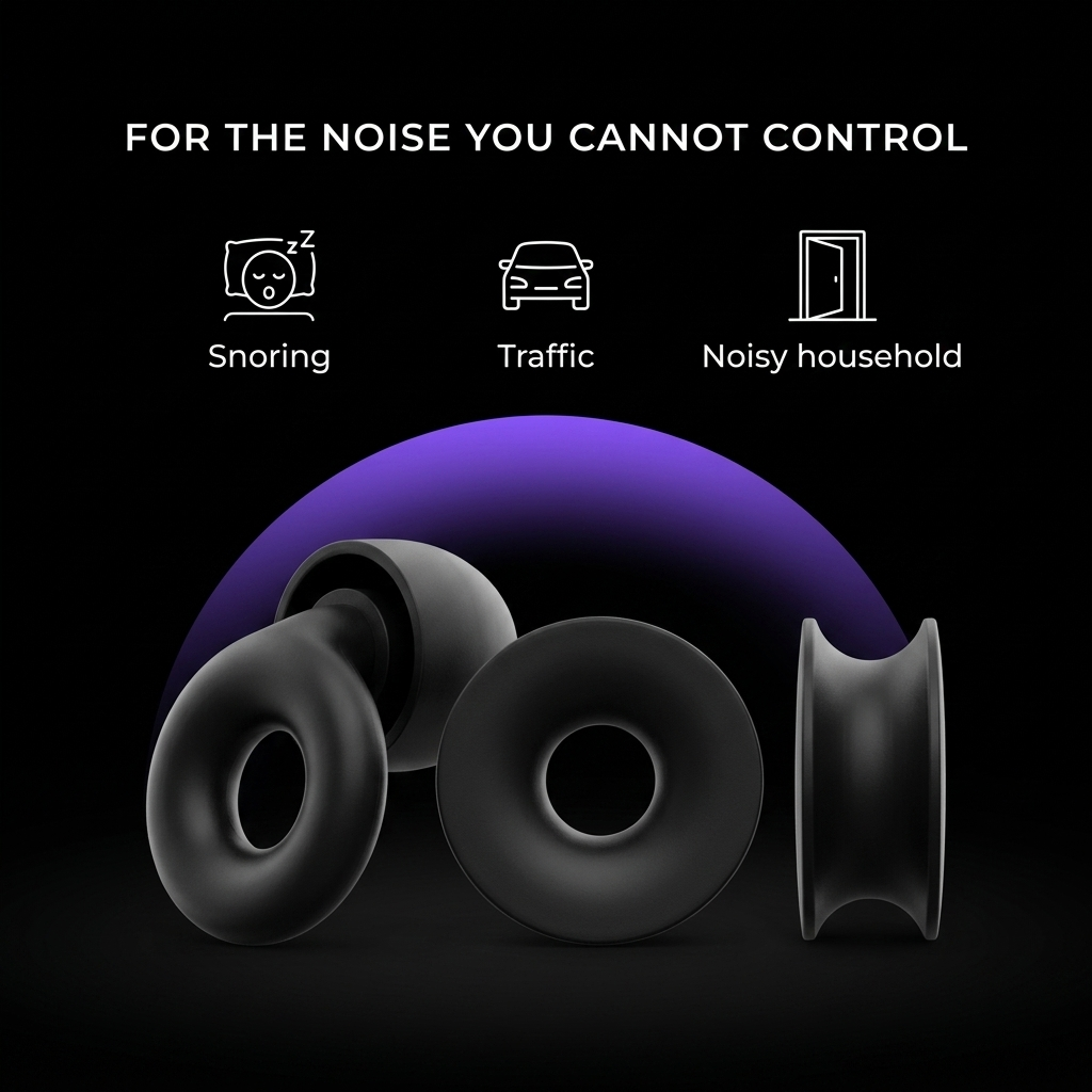 Noise sources the earplugs help with
